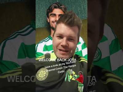 JOTA IS BACK #celticfc #JOTA #HAILHAIL