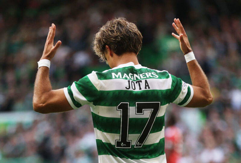 The Only Thing Missing from Jota’s First Day Back at Celtic