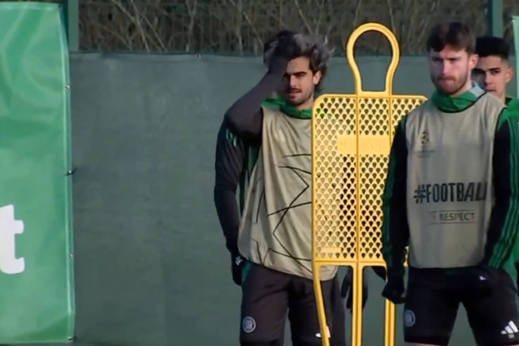 Jota trains with Celtic teammates &ndash; but there is a potential blow