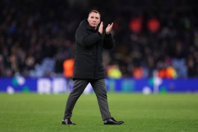 Brendan Rodgers reflects on Celtic’s Aston Villa Champions League tie, reacts to knockout playoff opponent options