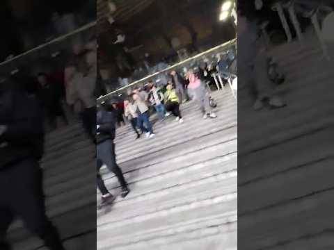 Celtic Fans Arriving At Birmingham Train Station #celtic #celticfc #astonvilla #football #celticfans