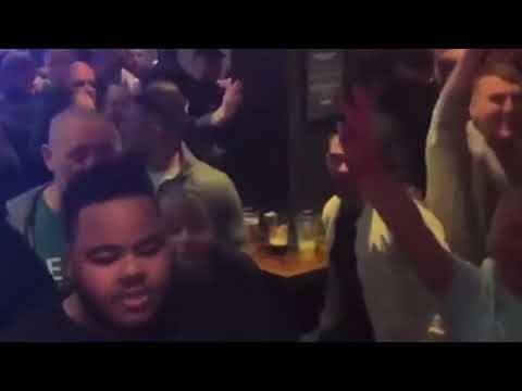 Celtic Fans in BIRMINGHAM