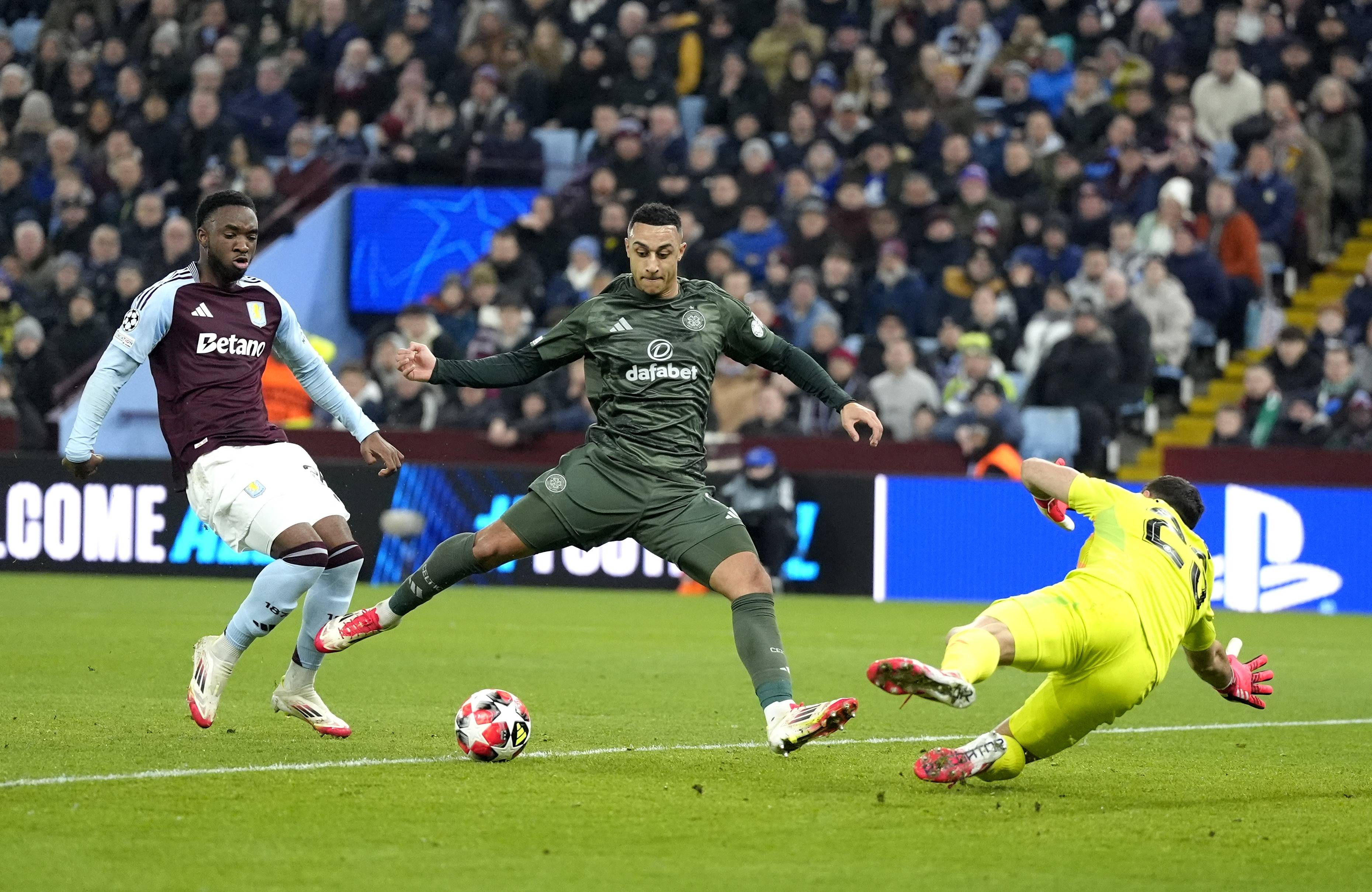 FOMO for Kyogo as Celtic and Aston Villa serve up Champions League classic amid Prince William chants