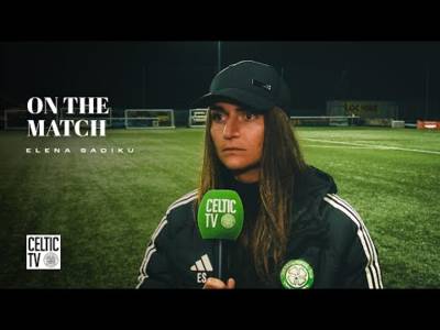 On the Match with Elena Sadiku | Queen’s Park 0-6 Celtic FC Women (29/01/25)