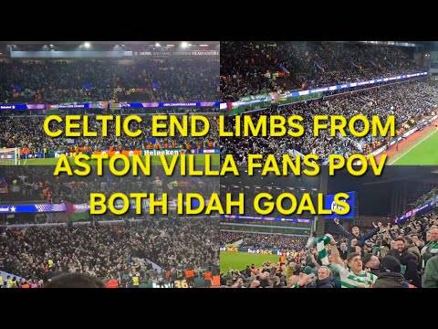 Celtic End Limbs For Both Idah Goals From Aston Villa Fans POV