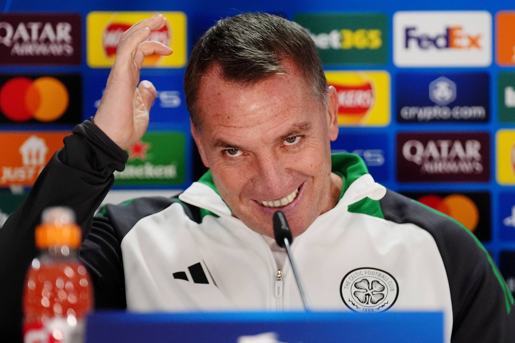 ‘Got the easier one’ &ndash; Rodgers delivers Celtic one-liner over Champions League draw