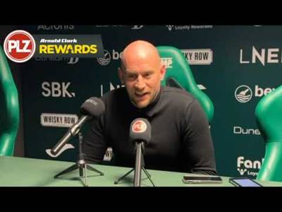 David Gray Post Match Press Conference I Hibs 2 Aberdeen 0