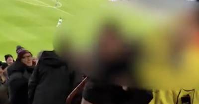 Fan ‘had head stomped on’ as chaos erupted in brawl during Aston Villa vs Celtic