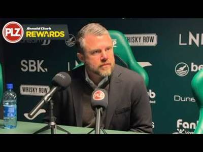 FULL Jimmy Thelin Press Conference I Hibs 2 Aberdeen 0
