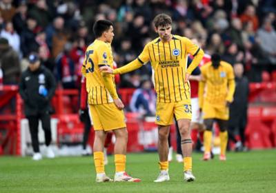 Matt O’Riley has Celtic fans all saying same thing after Brighton mauled by Nottingham Forest