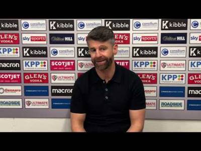 “My fault -not the players’” Stephen Robinson’s REACTION to St Mirren’s defeat to St Johnstone