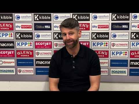 “My fault -not the players’” Stephen Robinson’s REACTION to St Mirren’s defeat to St Johnstone