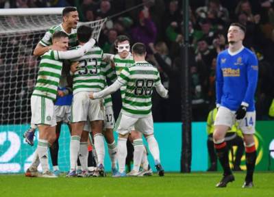 The night Celtic went to ‘the top of the league looking down on the Rangers’