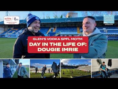 DAY IN THE LIFE OF A FOOTBALL MANAGER: DOUGIE IMRIE | Si Ferry Goes Behind The Scenes At Morton