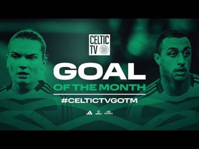 Voting is now live for Celtic TV’s January Goal of the Month! Win a Signed Shirt!