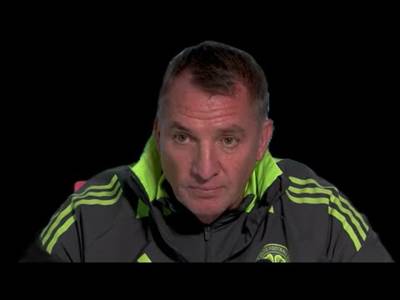 Brendan Rodgers Comments on the Celtic Team Being Lighter and Not Bringing a Striker In!