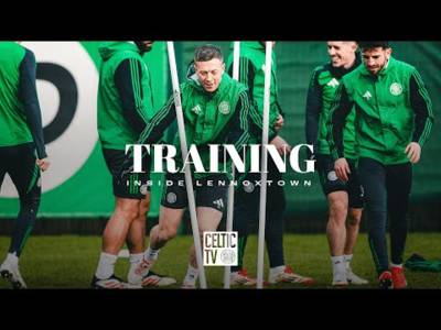 Training | The Bhoys are putting in the work ahead of another big night at Paradise! (04/02/24)