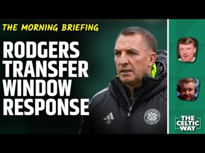 Brendan Rodgers speaks on Celtic transfers | Celtic vs Dundee preview