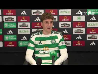 Arne Engels’ Post Match Media Conference | Celtic 6-0 Dundee | Celts hit Dundee for six