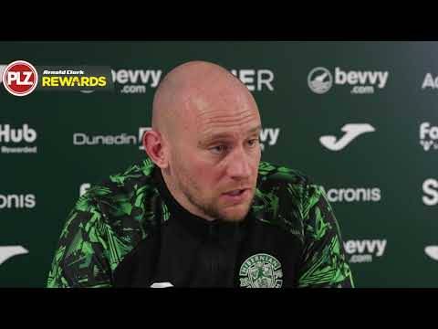 David Gray Press Conference | Ayr vs Hibs &ndash; Scottish Cup