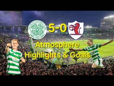 Celtic 5-0 Raith Rovers | Atmosphere Highlights & Goals | Daizen Maeda 50 Celtic Goals