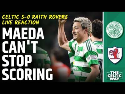Celtic 5-0 Raith Rovers: LIVE FT REACTION as Daizen Maeda puts on another show