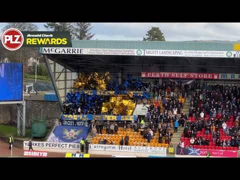 “We’ve seen things you’ll never see!” | St Johnstone Scottish Cup fan display
