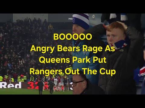 Boooo Angry Bears Rage | Full Time Scenes As Queens Park Put Rangers Out The Cup