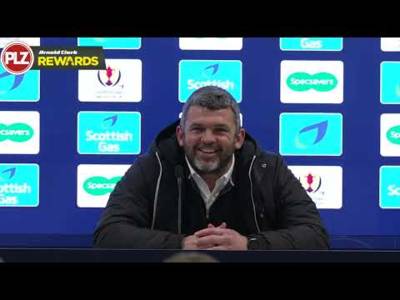 “Im going to enjoy it!” – Callum Davidson reflects on epic win at Ibrox.