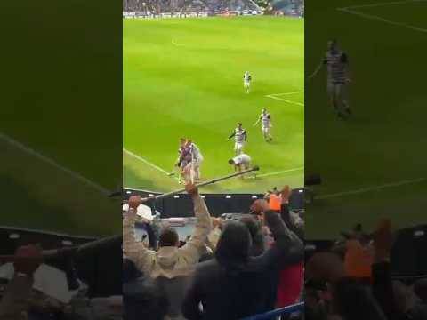 Queens Park Goal From The Away End At Ibrox #rangersfc #queenspark #scottishcup #football #celticfc