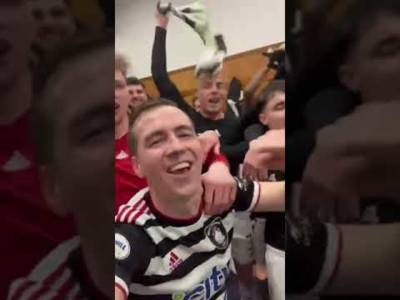 The Away dressing room at Sevco land