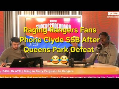 Totally Broken Rangers Fans Phone Clyde SSB | Nosferatu, Barry Ferguson, Disgrace, Laughing Stock