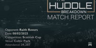 Celtic 5, Raith Rovers 0 – February 8th, 2025