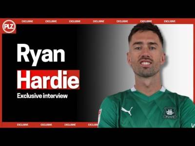 EXCLUSIVE: Ryan Hardie on knocking Liverpool out of the FA cup & Rangers v Celtic rivals at Plymouth