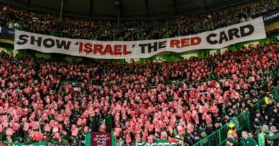 Celtic know the exact UEFA charge they are staring down over ‘show Israel the red card’ banner