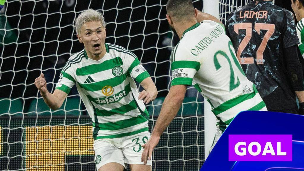 ‘Game on again’ &ndash; Maeda pulls one back for Celtic against Bayern