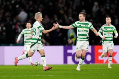 Late Maeda goal gives Celtic faint hope ahead of Champions League second leg