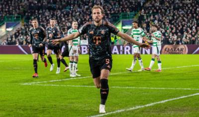 Celtic told ‘we can match Bayern’ after narrow UCL playoff first-leg defeat as Harry Kane demands more ‘special quality’