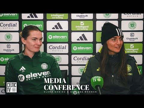 SWPL Full Media Conference | Saoirse Noonan and Elena Sadiku on the clash against Glasgow City