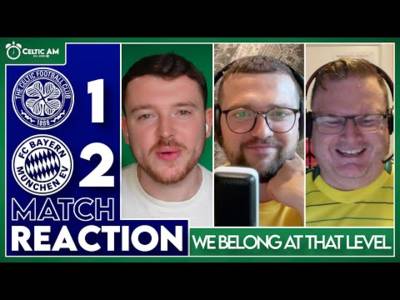 “We belong at that level” | Celtic 1-2 Bayern Munich | Match Reaction