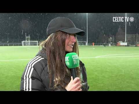 Elena Sadiku On The Match | Glasgow City 2-2 Celtic FC Women (14/02/25)