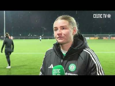 Maria McAneny On The Match | Glasgow City 2-2 Celtic FC Women (14/02/25)