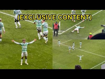 EXCLUSIVE CONTENT – JOTA GOAL!! (CELTIC V DUNDEE UNITED )!!! 3-0