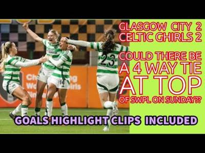 Glasgow City 2 CELTIC FC WOMEN 2 (with goals highlight clips) The Ghirls Top Equal In SWPL