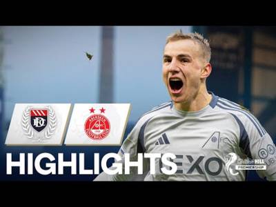 Dundee 1-2 Aberdeen | Ended 14-Game Winless Streak | William Hill Premiership