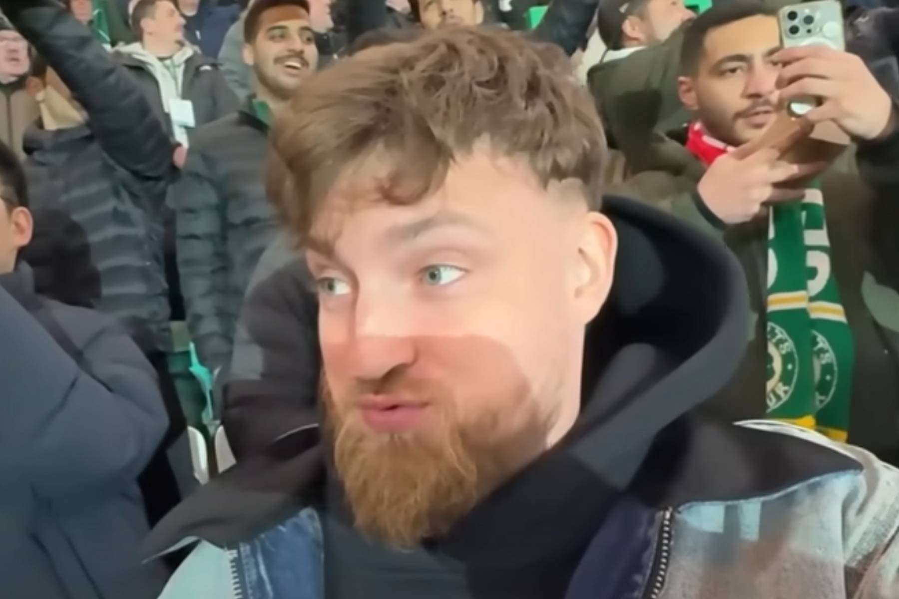 ‘Goosebumps’ &ndash; Moment awestruck German vlogger experiences ‘incredible’ Celtic Park