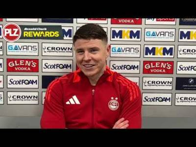 Kevin Nisbet Post-Match Interview | Dundee 1-2 Aberdeen | Scottish Premiership
