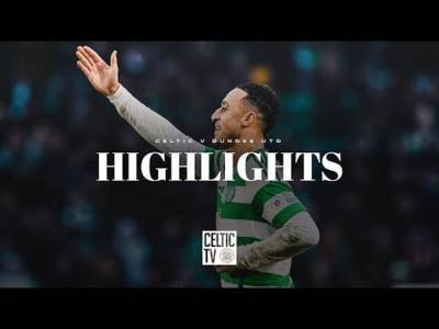 Scottish Premiership Highlights | Celtic 3-0 Dundee Utd | Celts hit Tangerines for three! (15/02/25)