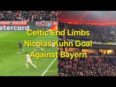 Celtic End Limbs For Nicolas Kuhn Goal Against Bayern Munich