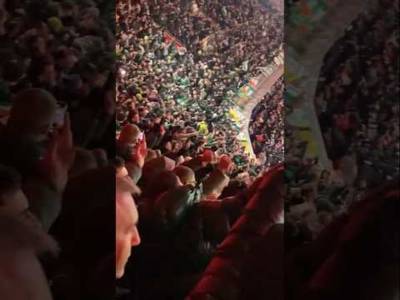 Super Nicolas Kuhn After He Scores Against Bayern #celticfc #celtic #bayernmunich ##championsleague